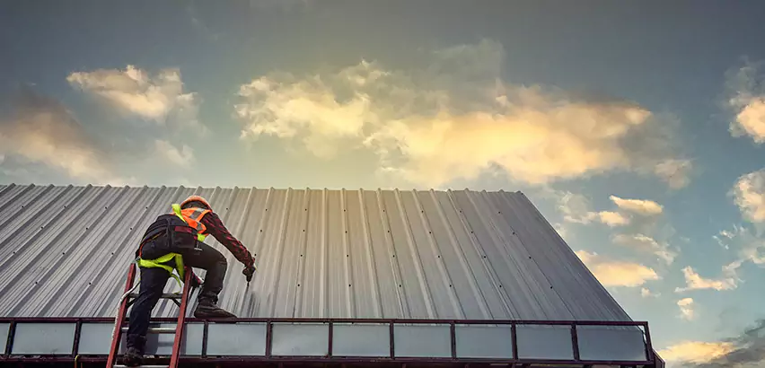 Commercial Built-Up Roof Installation in Puyallup