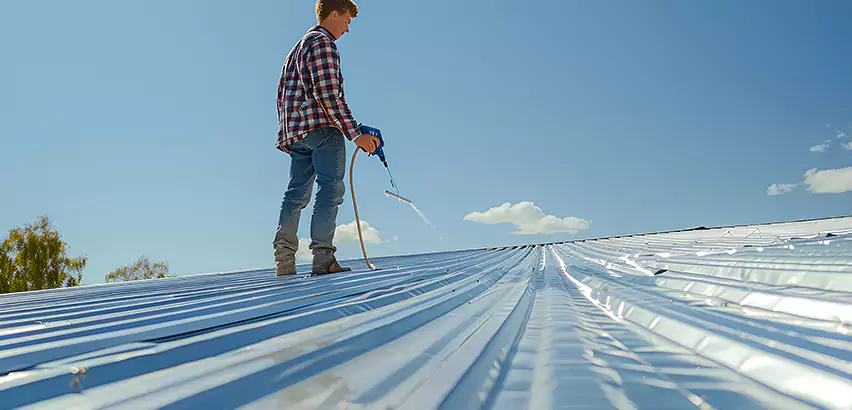 EPDM Roofing Installation Drip Edge in Puyallup