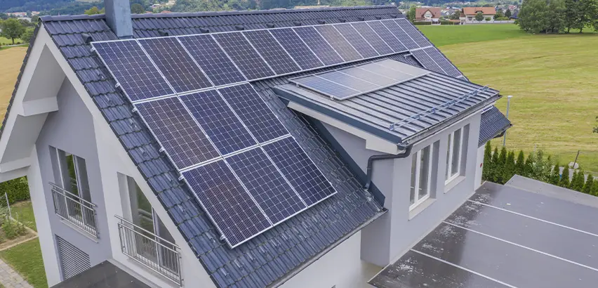 Residential Solar Roof Installation in Puyallup