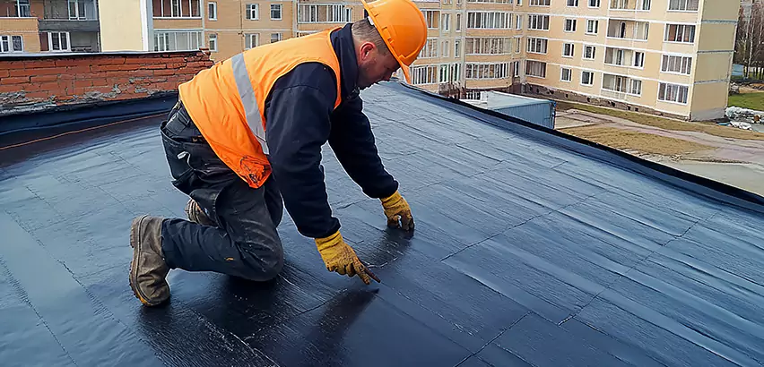 Residential TPO Roof Repair in Puyallup