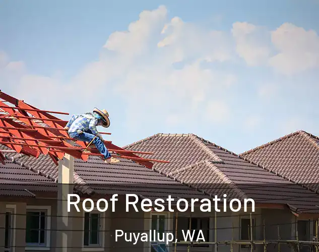 Roof Restoration Puyallup, WA