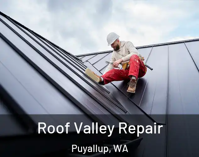  Roof Valley Repair Puyallup, WA